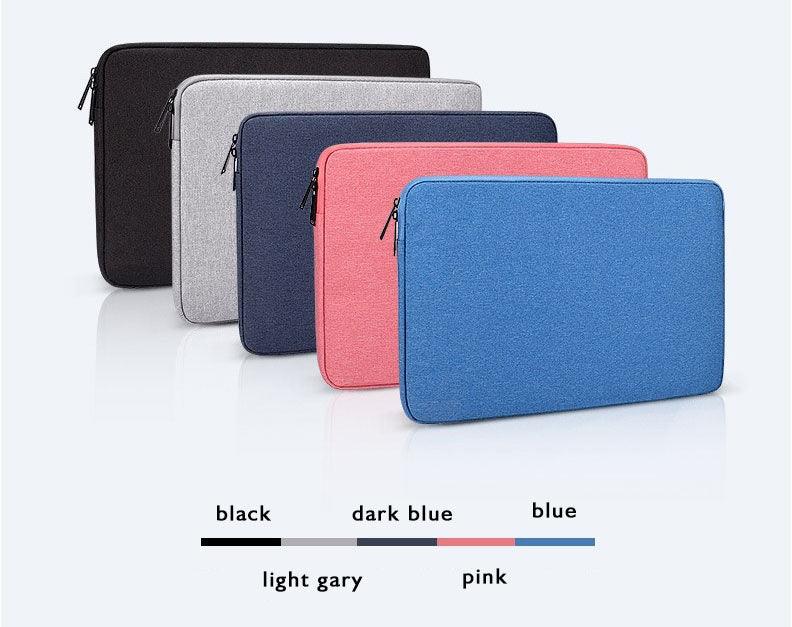 Men's Simple Oxford 2 In 1 Laptop Sleeve- Ash - Obeezi.com