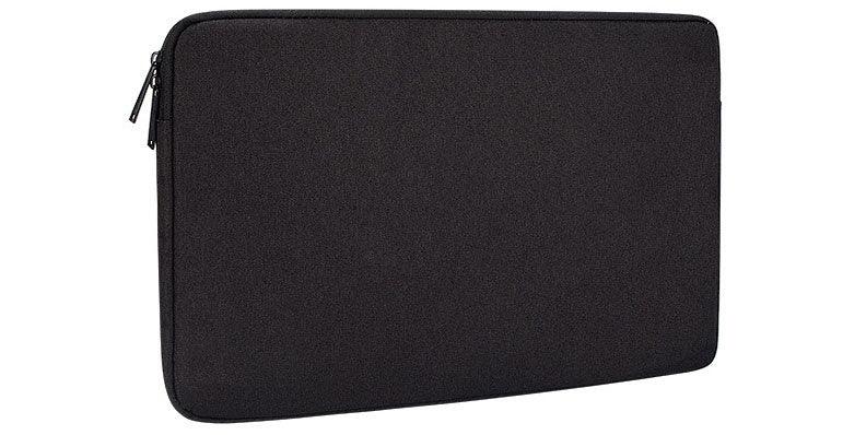 Men's Simple Oxford 2 In 1 Laptop Sleeve- Black - Obeezi.com