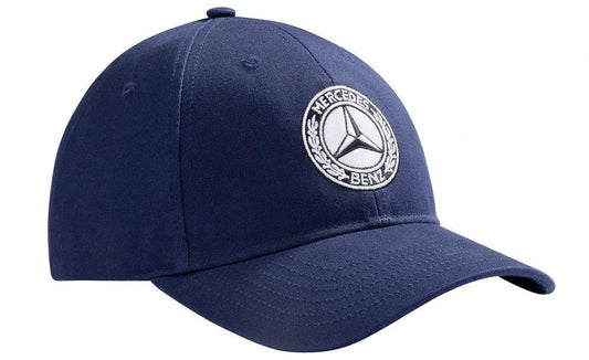 Mercedes-Benz star logo embroidered Baseball Cap -Navyblue - Obeezi.com