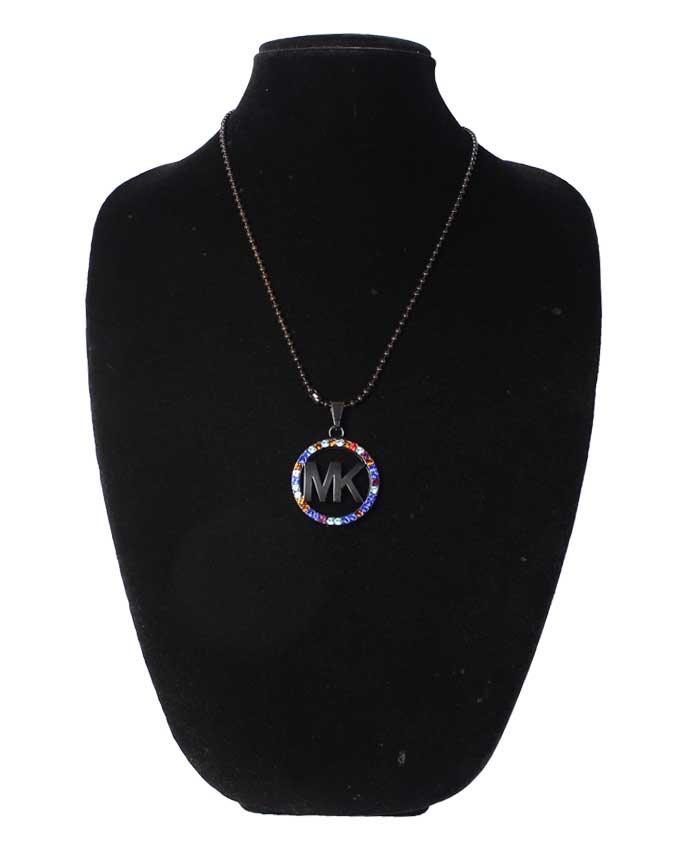 Michael Kors Bead Necklace With Crystals Designs - Obeezi.com