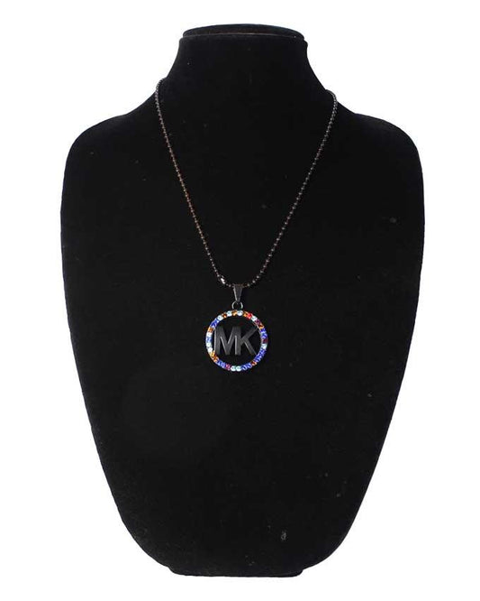 Michael Kors Bead Necklace With Crystals Designs - Obeezi.com