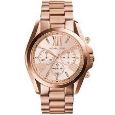 Michael Kors Ladies Bradshaw Chronograph Watch MK5503 - Obeezi.com