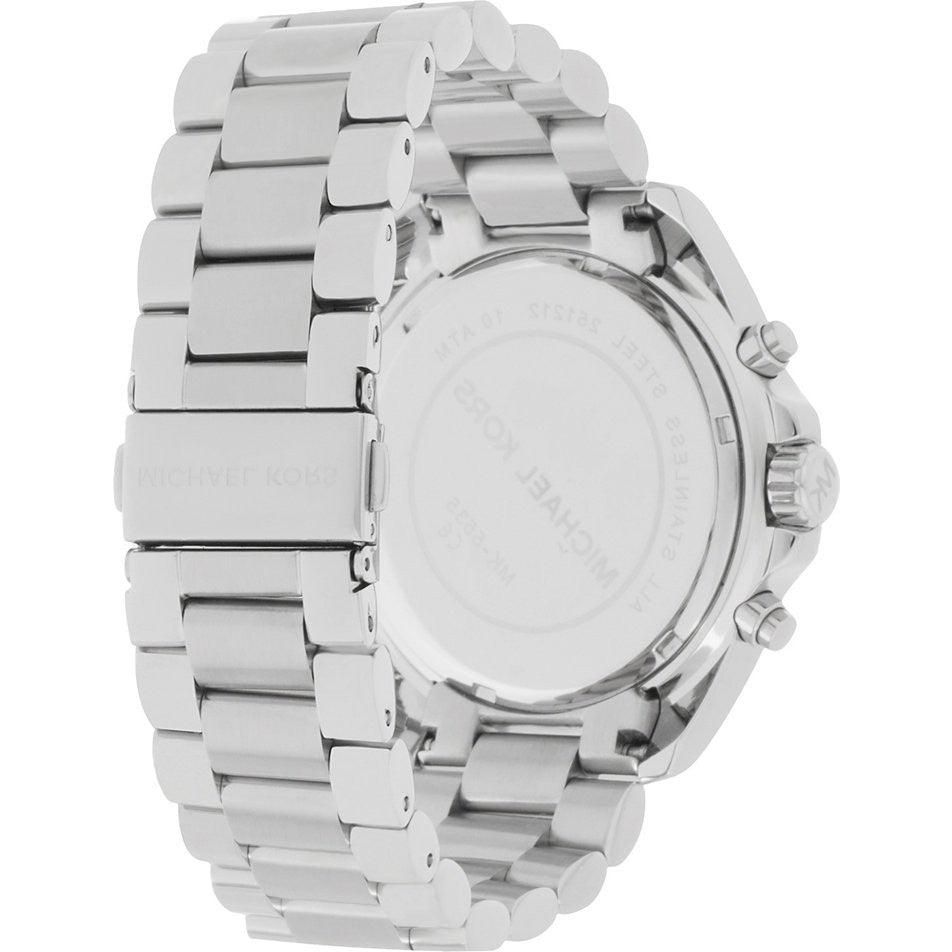 Michael Kors MK5535 Unisex Bradshaw Silver Watch - Obeezi.com