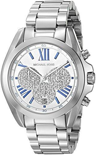 Michael Kors MK6320 Chronograph Bradshaw Stainless Steel Bracelet Watch - Obeezi.com