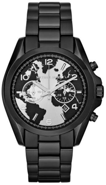 MICHAEL KORS Unisex Hunger Stop MK6271 Bradshaw Black-Tone Watch - Obeezi.com