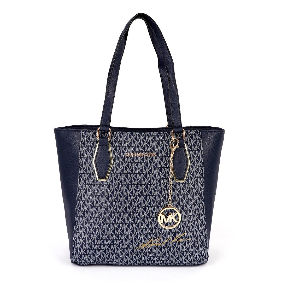 Michael Kors Voyager Tote Bag With Sling-Black - Obeezi.com