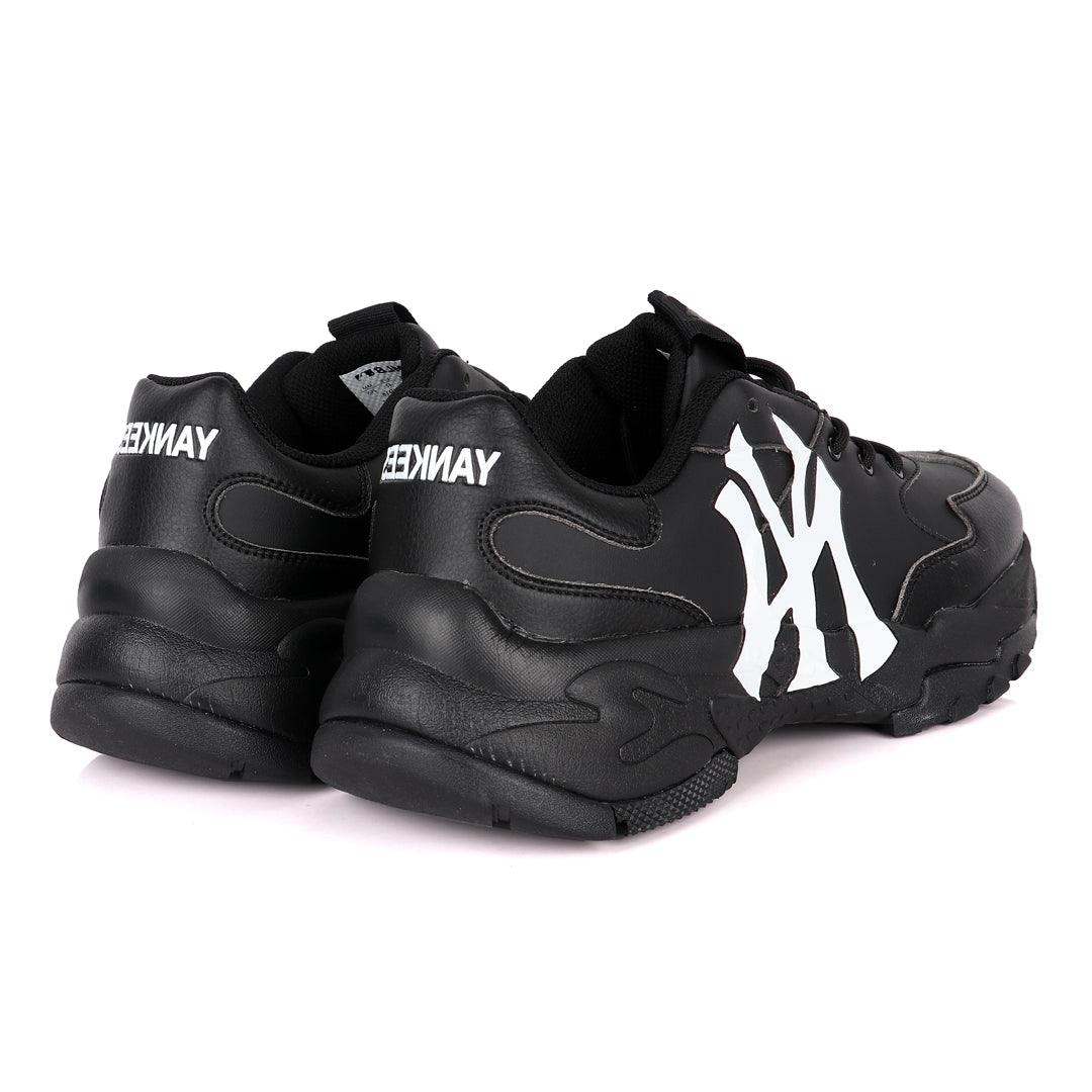 MLB Big Ball Chunky NY Yankees Black Sneakers - Obeezi