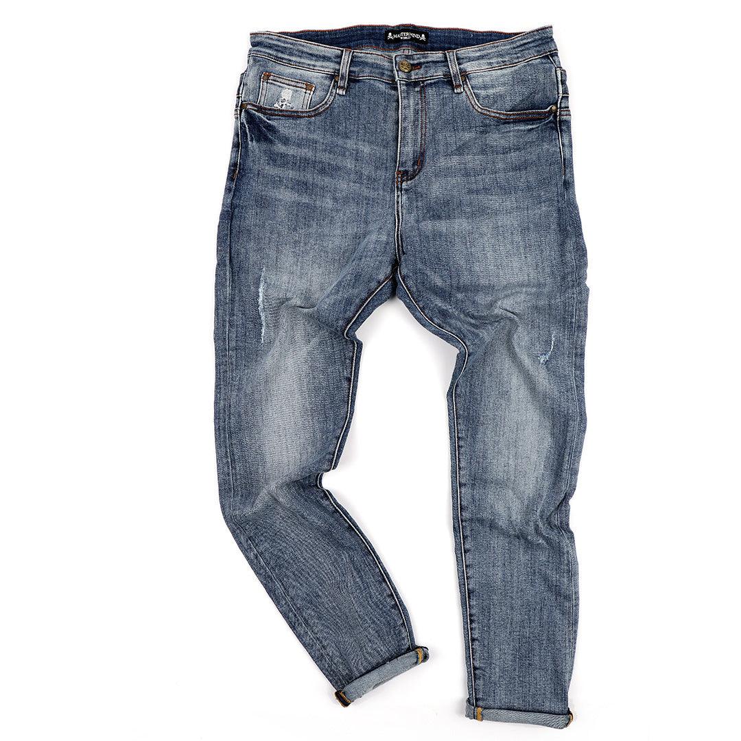 MM World Top Quality Denim Jeans- Blue - Obeezi.com