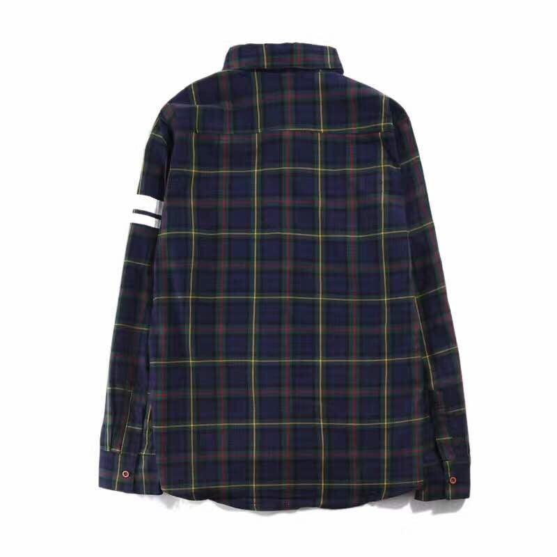 Momotaro Jeans Double Pocket Multi Color Denim Shirt - Obeezi