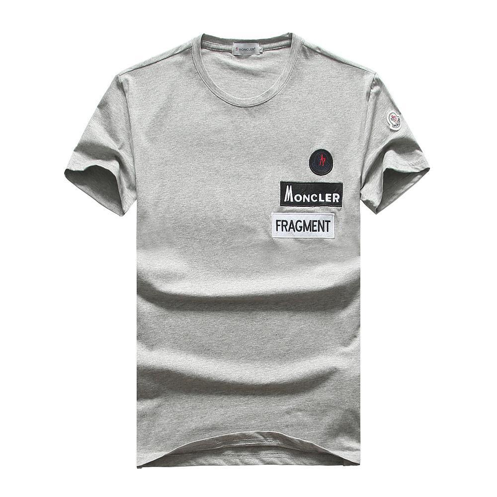 Moncler Fragment Inscripted T Shirt- ASH - Obeezi
