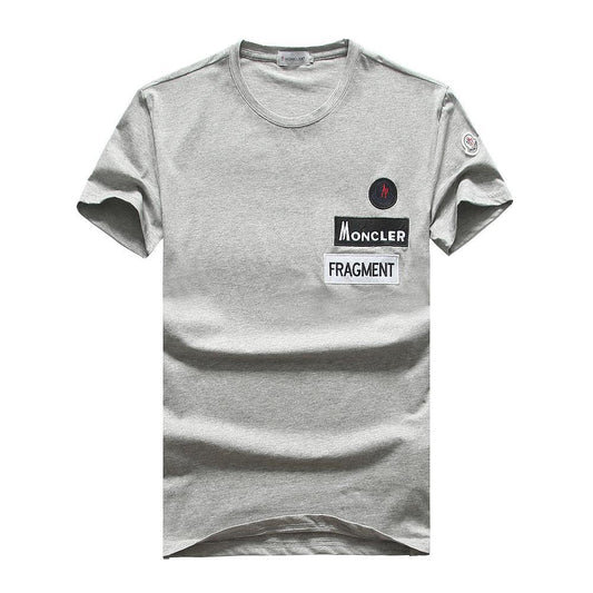 Moncler Fragment Inscripted T Shirt- ASH - Obeezi