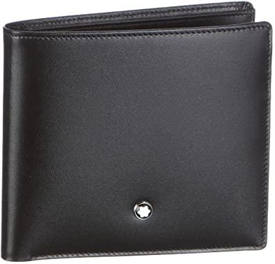Mont Blanc Black Leather Wallet - Obeezi