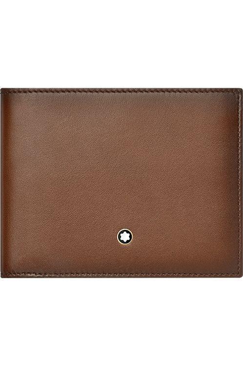 Mont Blanc Brown Leather Wallet - Obeezi