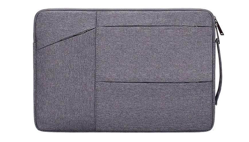 Multifunction High Quality Waterproof Laptop Sleeve Bag-Grey - Obeezi.com