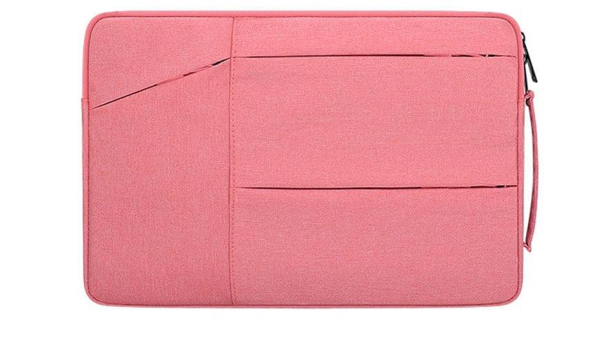 Multifunction High Quality Waterproof Laptop Sleeve Bag-Pink - Obeezi.com