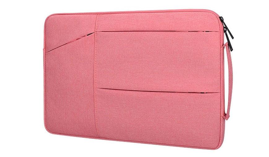 Multifunction High Quality Waterproof Laptop Sleeve Bag-Pink - Obeezi.com