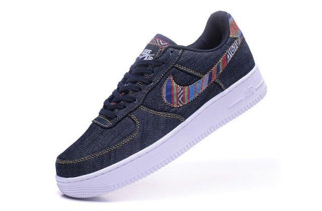 N A F 1 07 LV8 Dark Obsidian Summit White Men's Casual Shoes Sneakers - Obeezi