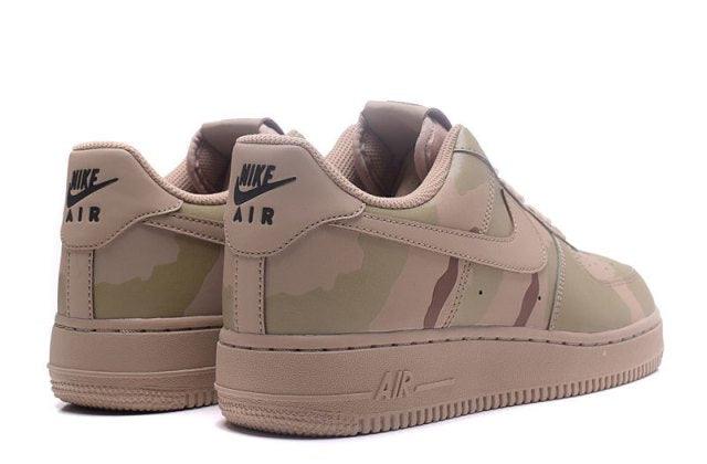 N A F 1 Reflective Desert Camo Men's Casual Shoes Sneakers - Obeezi
