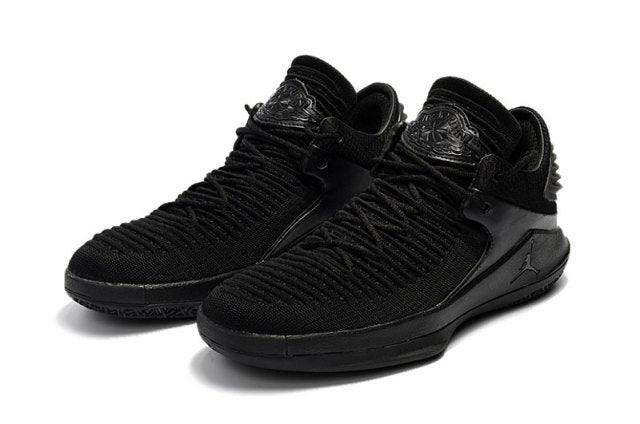 N A J 32 Low Triple Black Sneakers Men's Basketball Sneaker - Obeezi
