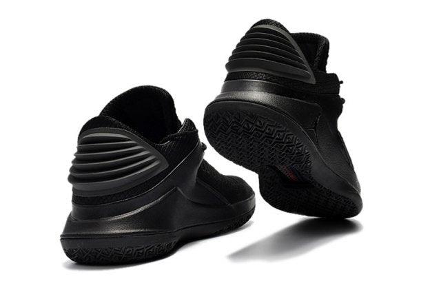 N A J 32 Low Triple Black Sneakers Men's Basketball Sneaker - Obeezi