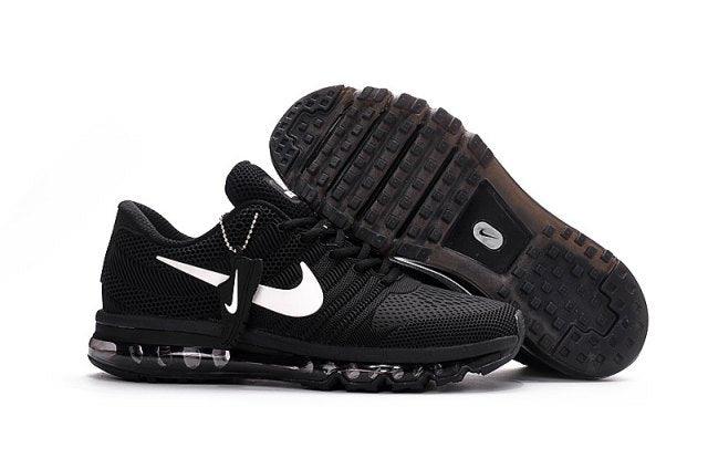 N A M 2017 KPU Black White Running Shoes - Obeezi