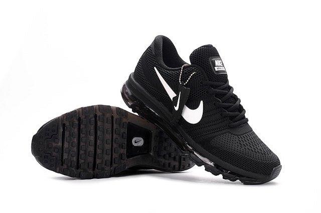 N A M 2017 KPU Black White Running Shoes - Obeezi