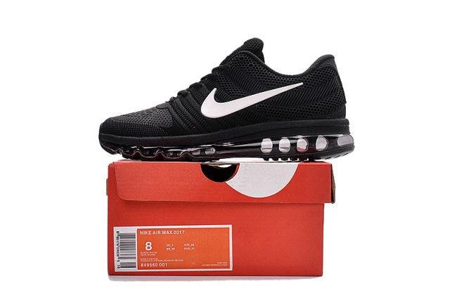 N A M 2017 KPU Black White Running Shoes - Obeezi