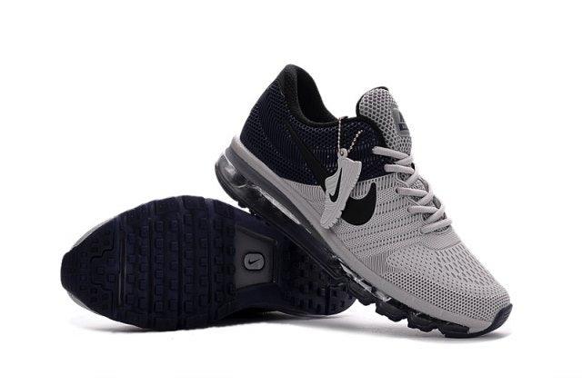 N A M 2017 KPU Men's Running Grey Black Shoes - Obeezi