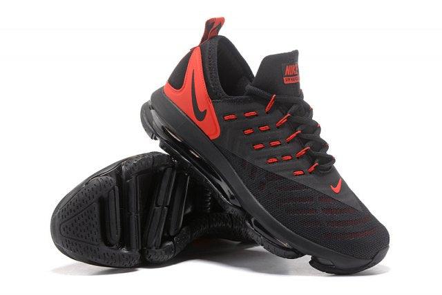 N A M 2018 Black Red Men's Running Sneakers - Obeezi