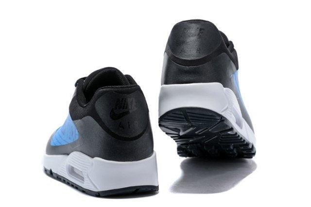 N A M 90 Big Logo Black Laser Blue Men's Running Shoe - Obeezi