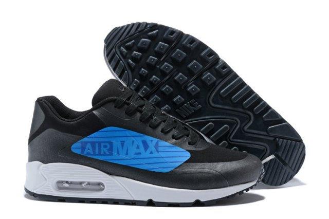 N A M 90 Big Logo Black Laser Blue Men's Running Shoe - Obeezi