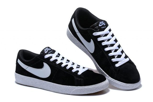 N A M SB Zoom Blazer Low Top Black and White - Obeezi