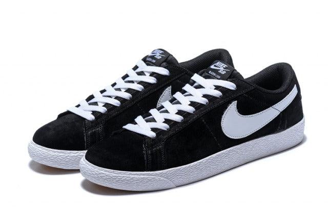N A M SB Zoom Blazer Low Top Black and White - Obeezi