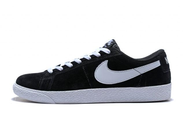 N A M SB Zoom Blazer Low Top Black and White - Obeezi