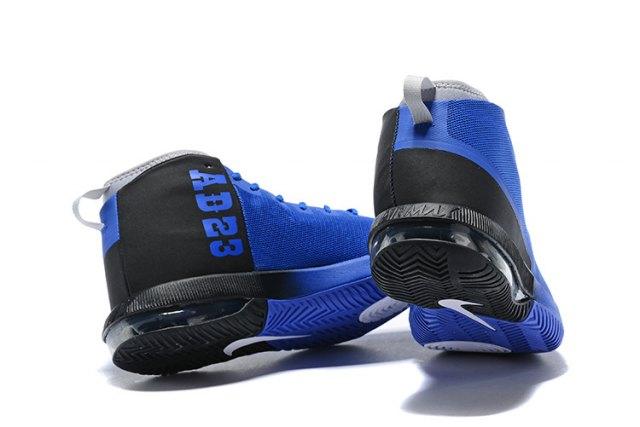 N A Max Dominate Anthony Davis Racer Blue Light Bone Black Men's Basketball Sneakers - Obeezi