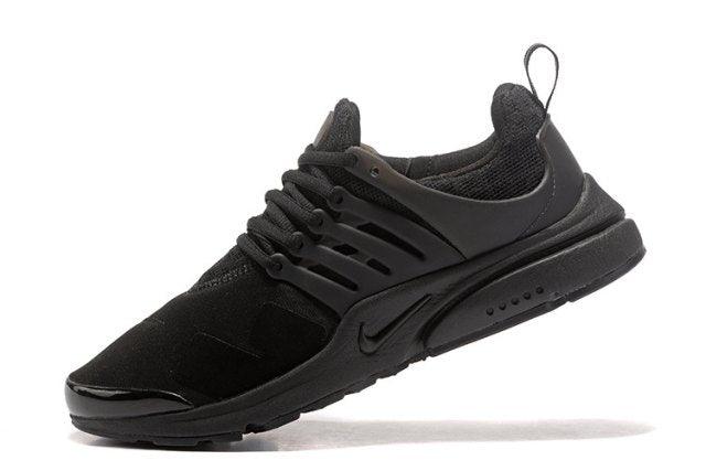 N A P Low Triple Black Men's Running Shoes Sneakers - Obeezi