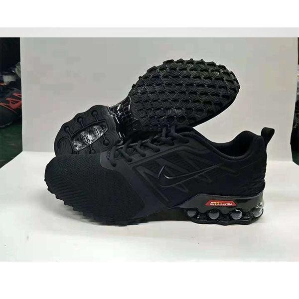N A Ultra Max 2018. 5 Shox Triple Black Red Men's Casual Running Sneakers - Obeezi