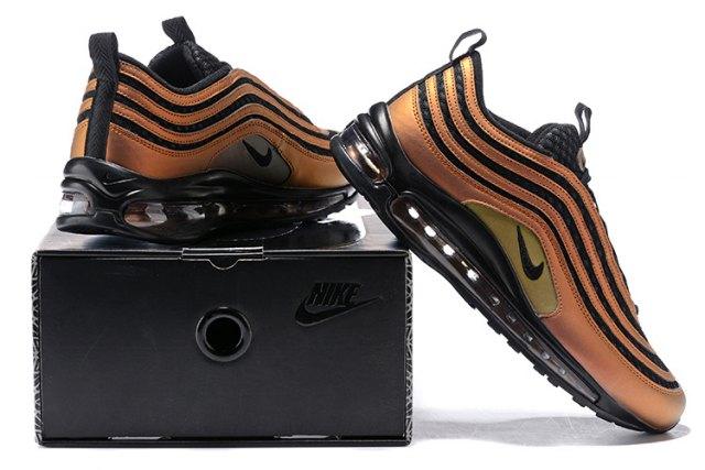 N K A Max 97 Ultra SK Multi Color Vivid Sulfur Black Sneakers - Obeezi