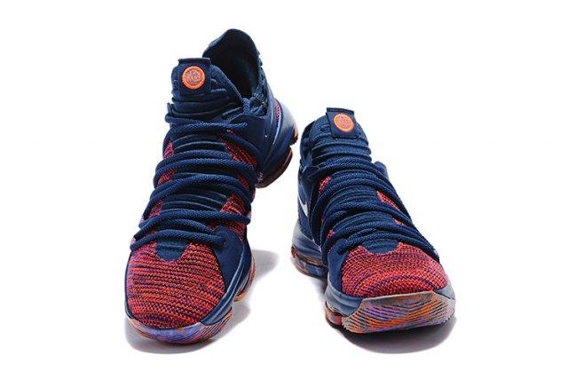N KD 10 All-Star Santa Monica Ocean Fog Fuchsia Blast Hyper Crimson Men's Basketball Kevin Durant Sneakers - Obeezi