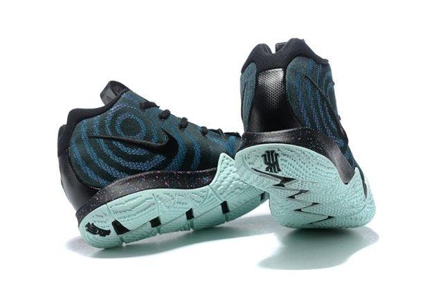 N Kyrie 4 Black Laser Fuchsia Men's Basketball Sneakers - Obeezi