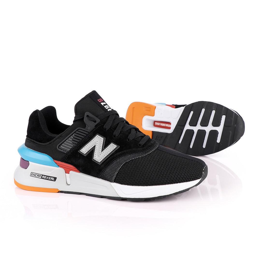 NB Encap Reveal Black Men Running Sneakers - Obeezi