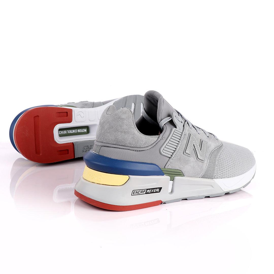 NB Encap Reveal Grey Men Running Sneakers - Obeezi
