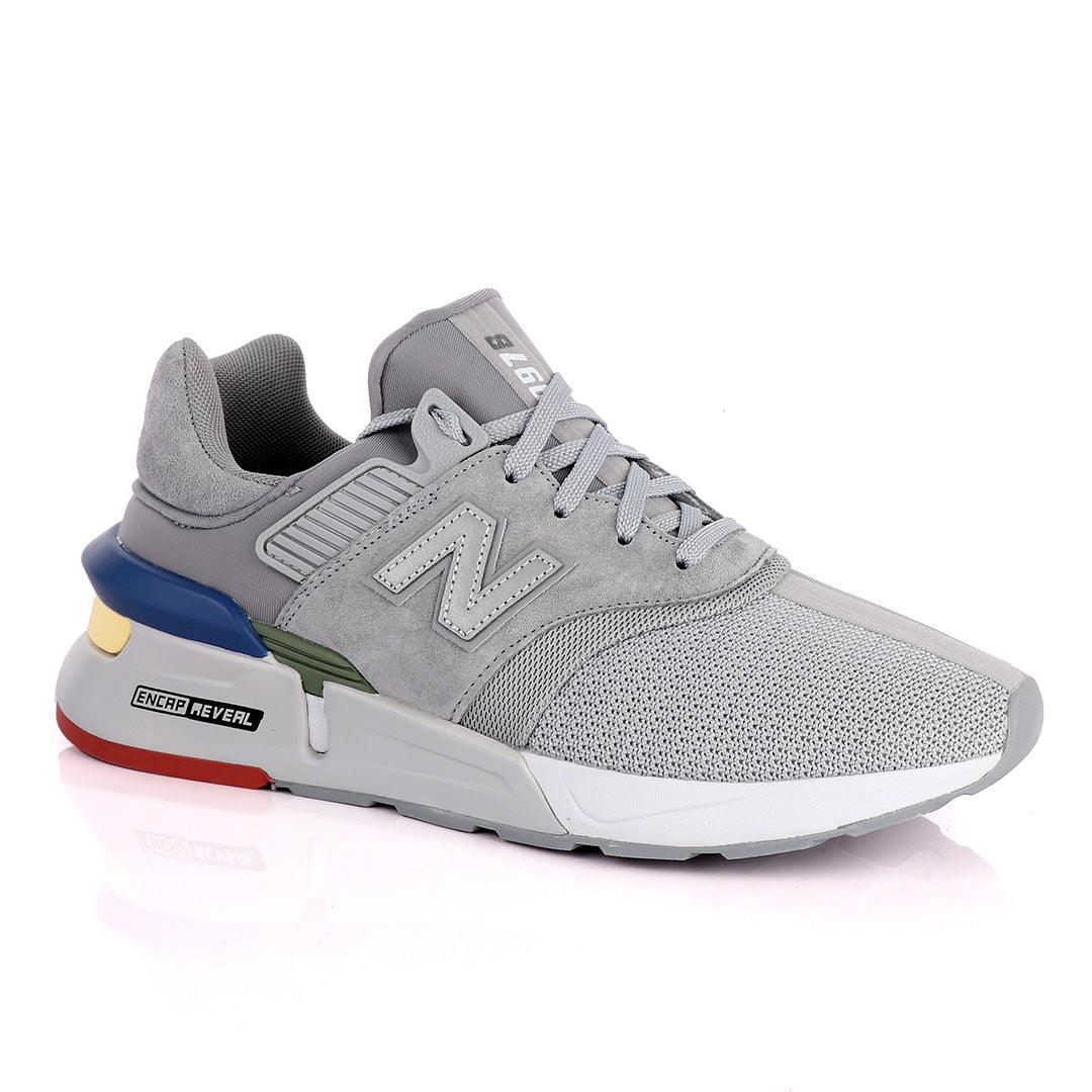 NB Encap Reveal Grey Men Running Sneakers - Obeezi