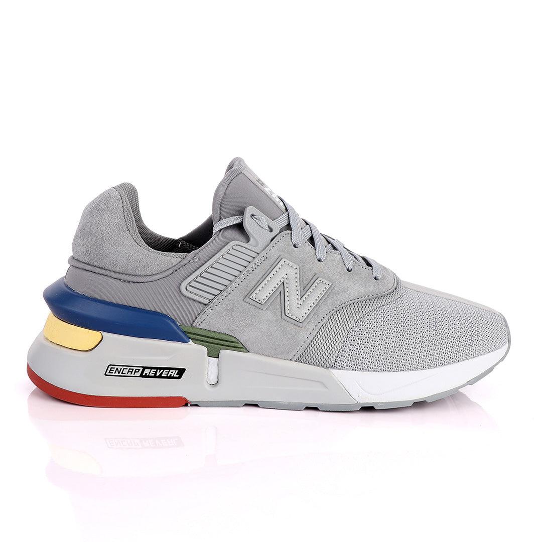 NB Encap Reveal Grey Men Running Sneakers - Obeezi