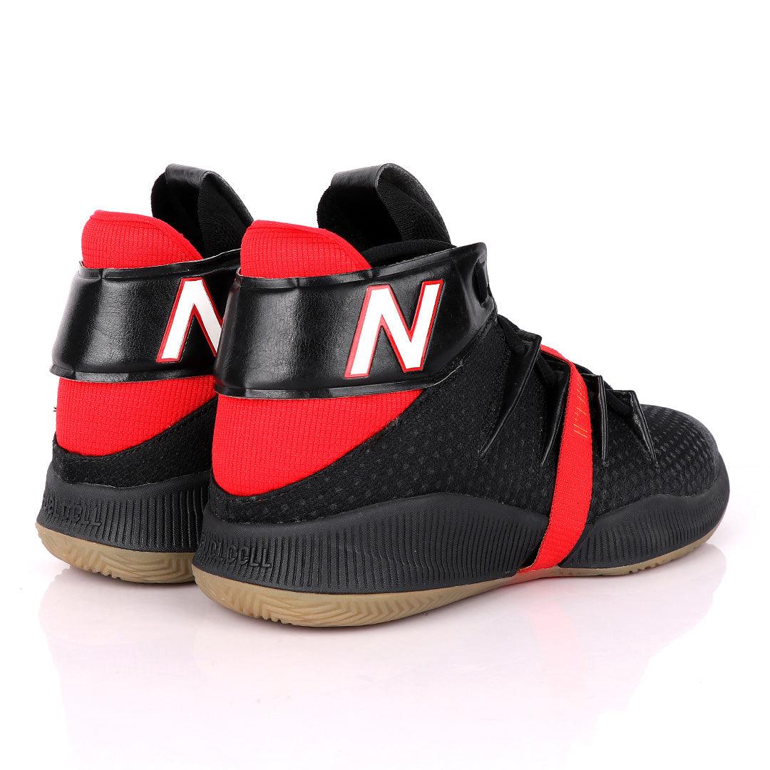 NB Omn1 Playoffs Nba Men Basketball Black and Red Sneakers - Obeezi