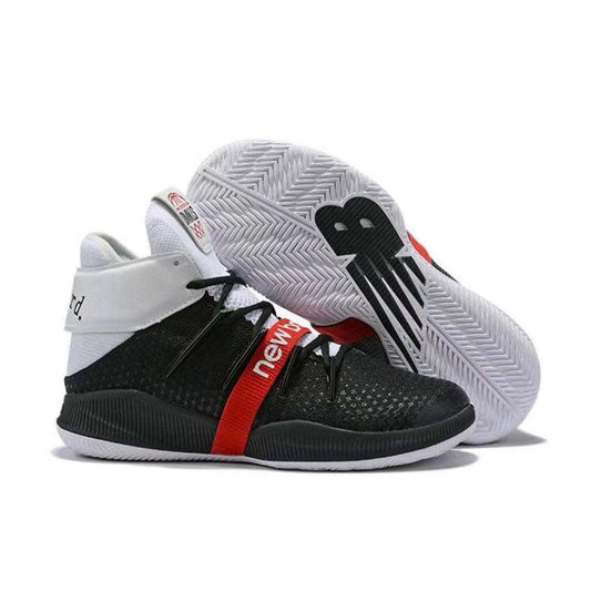 NB Omn1 Playoffs Nba Men Basketball Black and White Sneakers - Obeezi