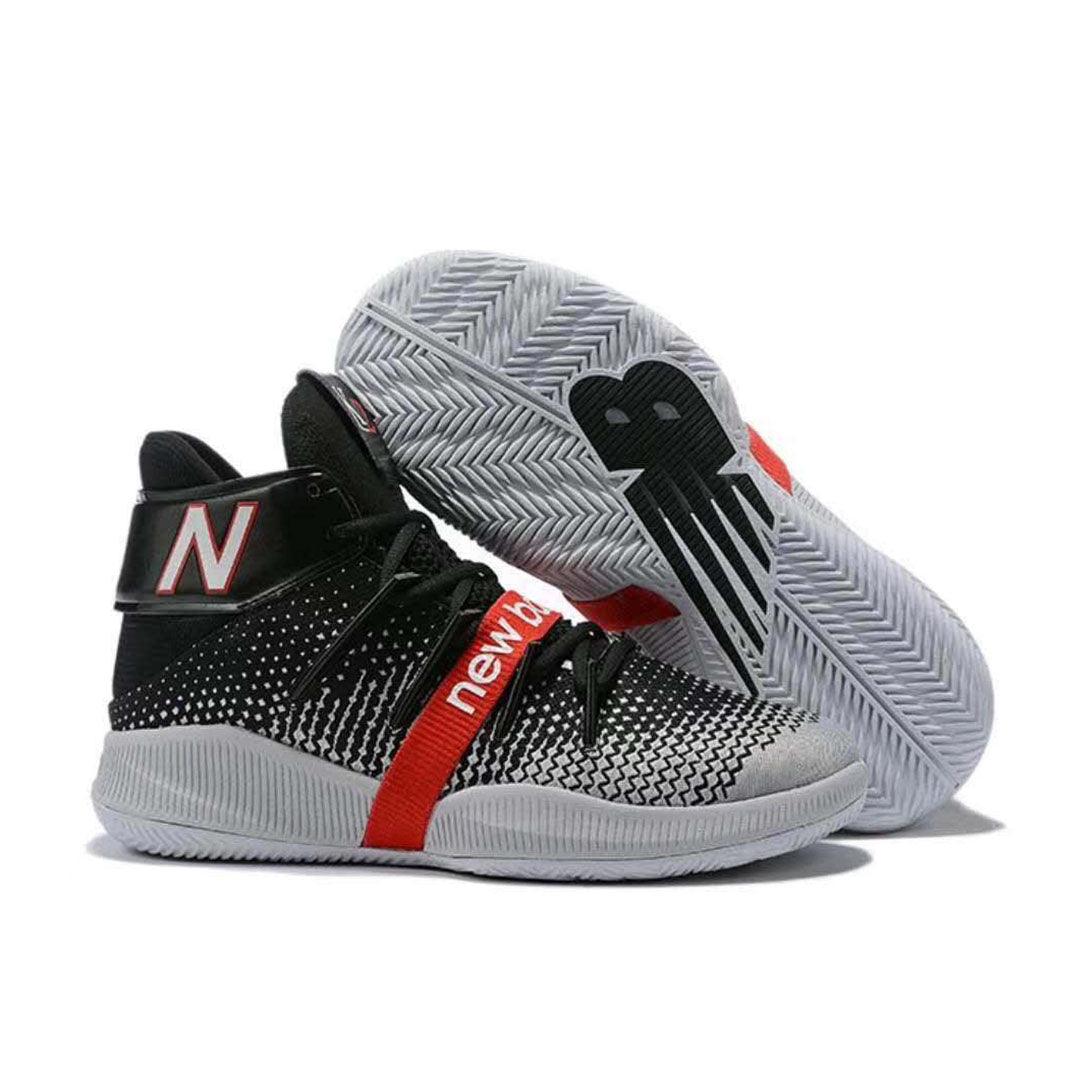 NB Omn1 Playoffs Nba Men Basketball Grey and Black Sneakers - Obeezi