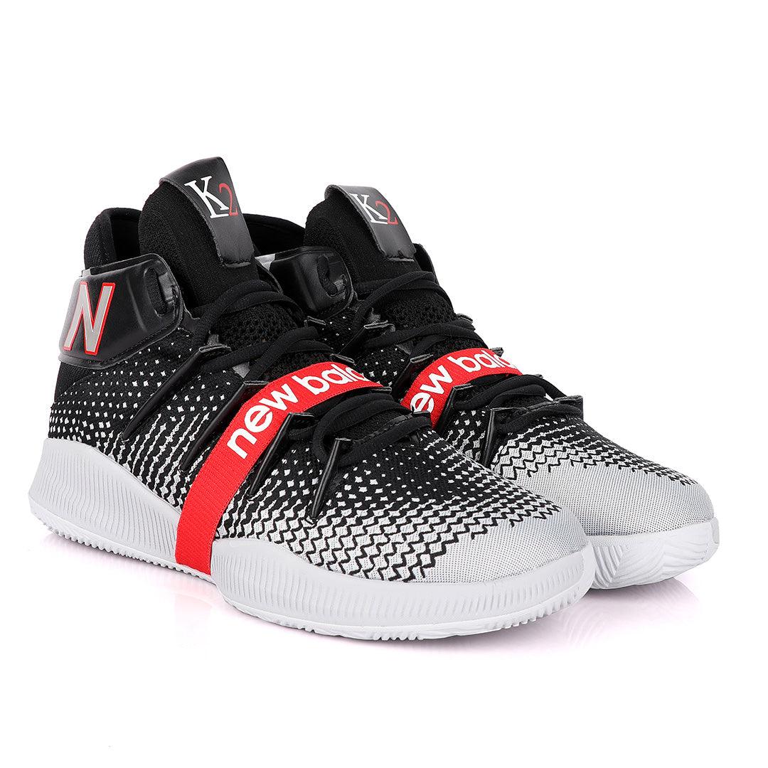 NB Omn1 Playoffs Nba Men Basketball Grey and Black Sneakers - Obeezi