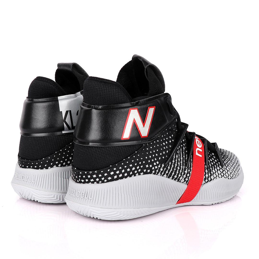 NB Omn1 Playoffs Nba Men Basketball Grey and Black Sneakers - Obeezi