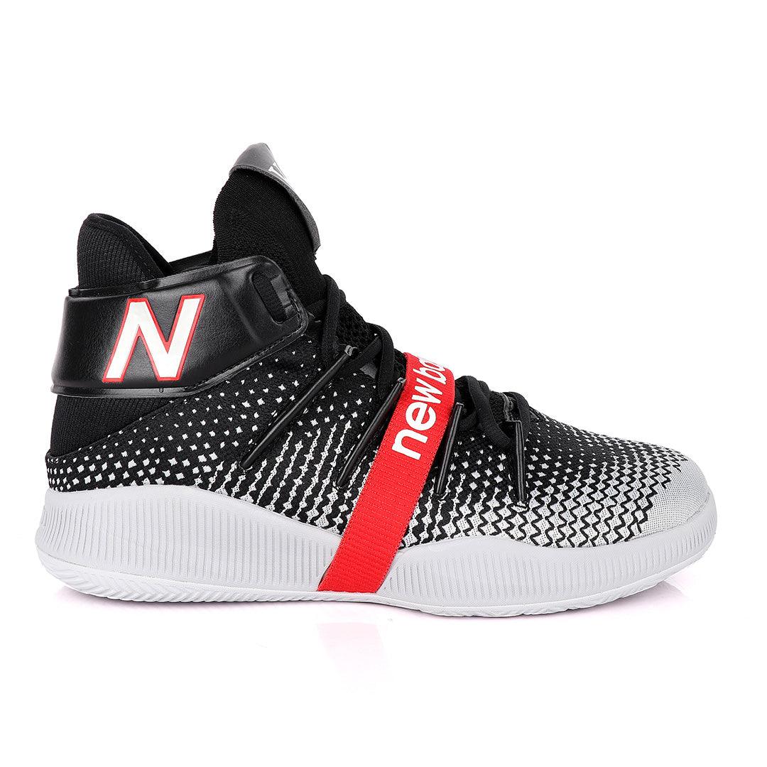 NB Omn1 Playoffs Nba Men Basketball Grey and Black Sneakers - Obeezi